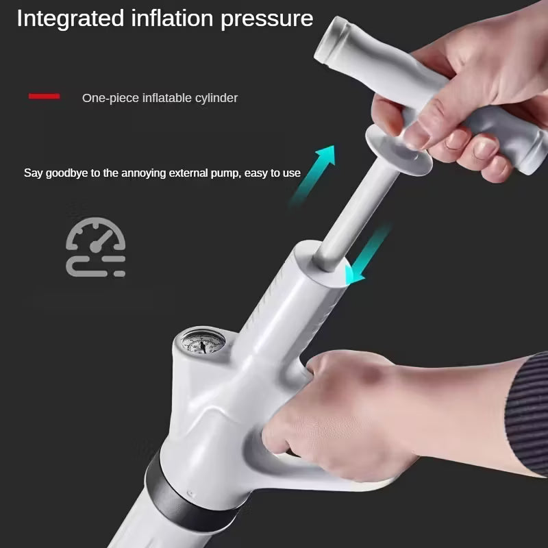 Drain Blaster Air Plunger Gun β Heavy-Duty Manual Air Pressure Tool for Toilet, Sink & Floor Drains