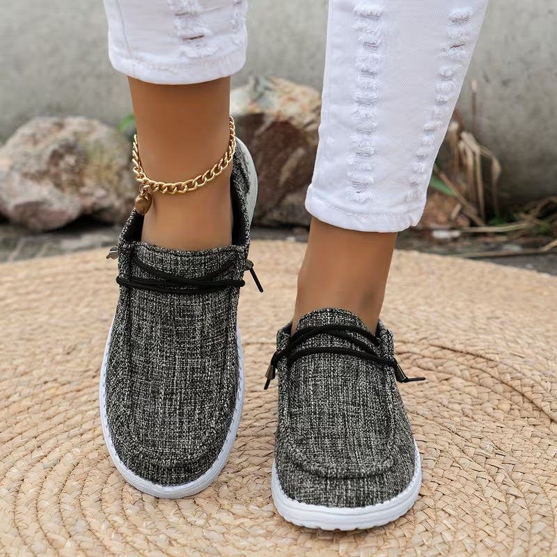 Linna Casual Shoes — Women’s Breathable Loafers with Non-Slip Sole