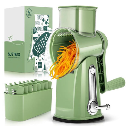 Rotary Slicer Dicer with Handle