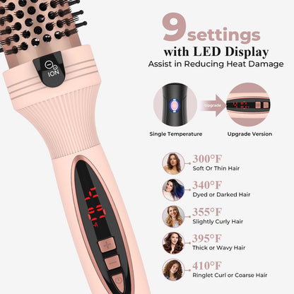 Thermal PRO - 3-in-1 Pro Negative Ion Two PTC Heaters Thermal Brush