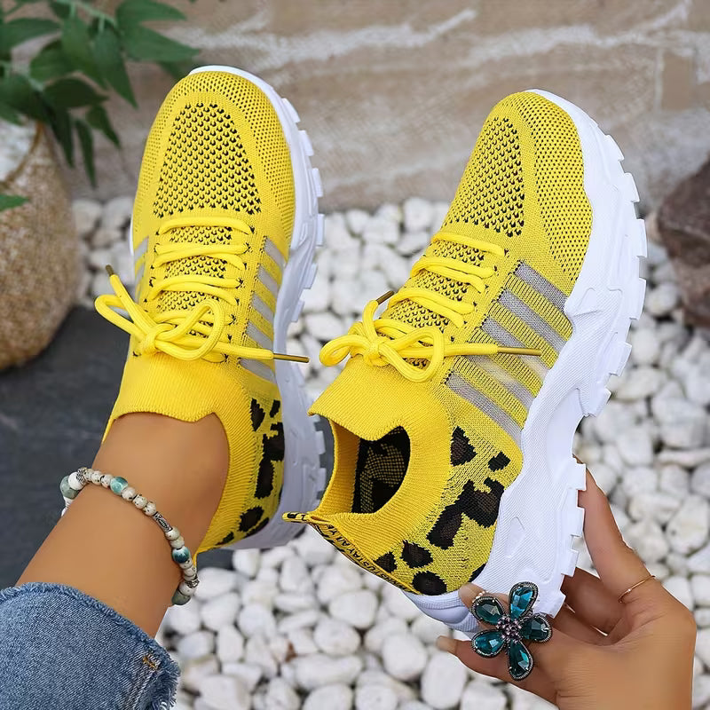 Claire Shoes — Women’s Lightweight Athletic Running Sneakers, Breathable Platform Design