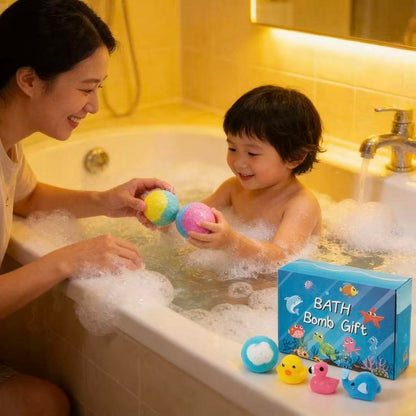 SMART Bath Bombs for Kids with Surprises