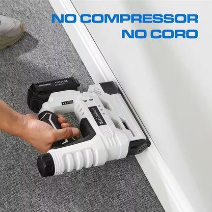 Cordless 2-in-1 Nail & Staple Gun (20V / 4V)