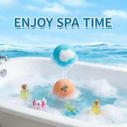 SMART Bath Bombs for Kids with Surprises