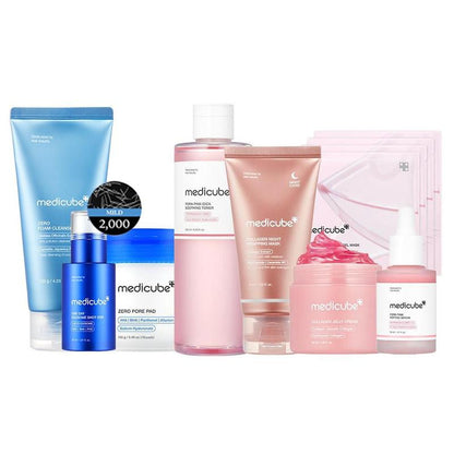 Glass Glow Skincare Set – Complete 8-Step Gentle Glow Routine