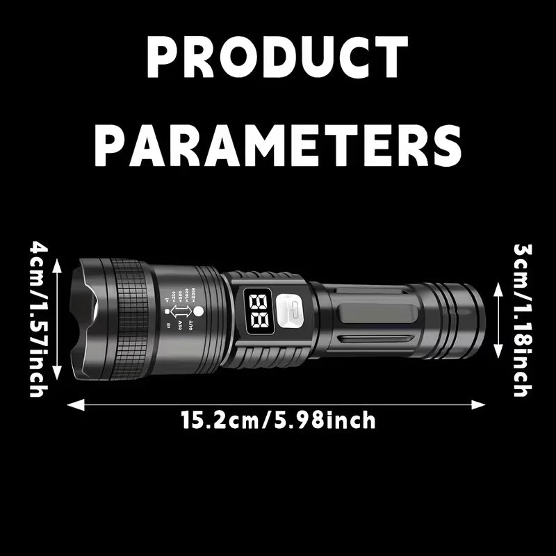Brilliant Beam Flashlight (4 Pieces)