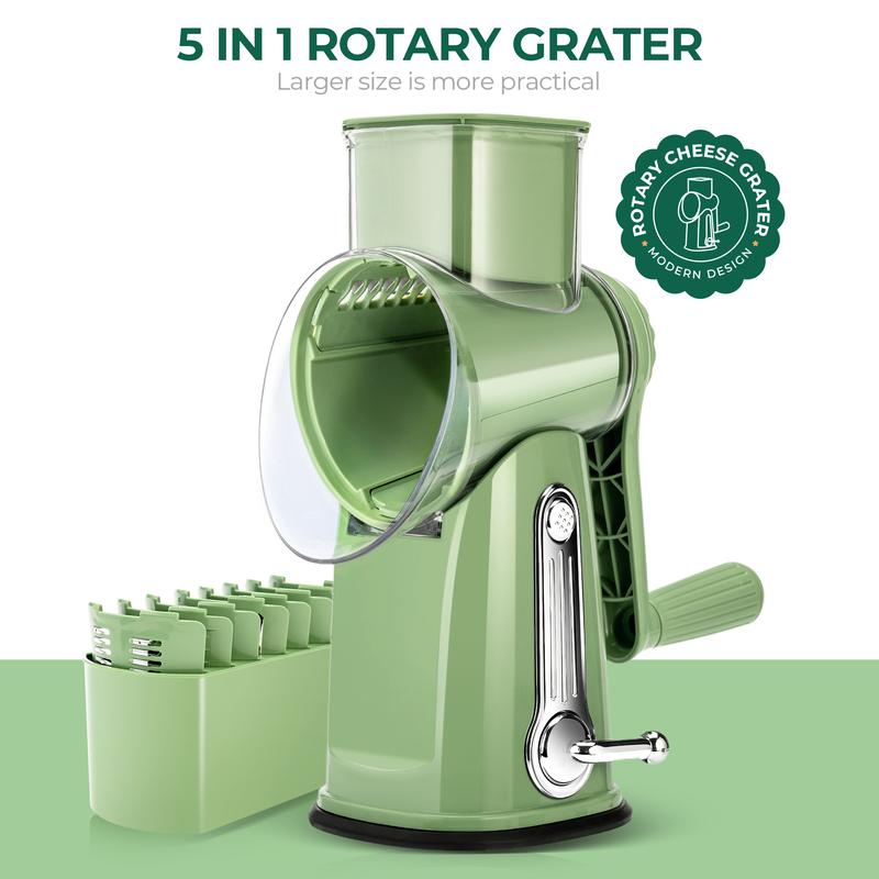Rotary Slicer Dicer with Handle