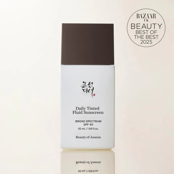 Daily Tinted Fluid Sunscreen SPF 40 — Lightweight Tint + Hydration + Shine Control