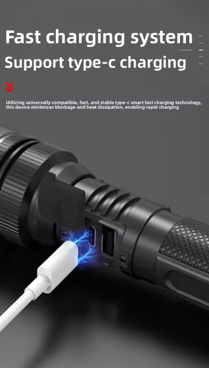 2 in 1 Flashlight Power Bank