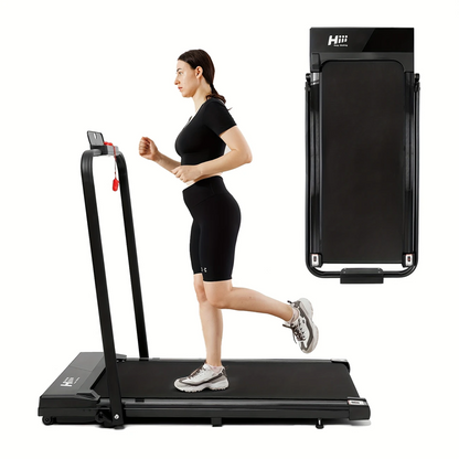 Easy Walk - Portable Foldable Silent Treadmill for Home and Office
