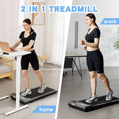 Easy Walk - Portable Foldable Silent Treadmill for Home and Office