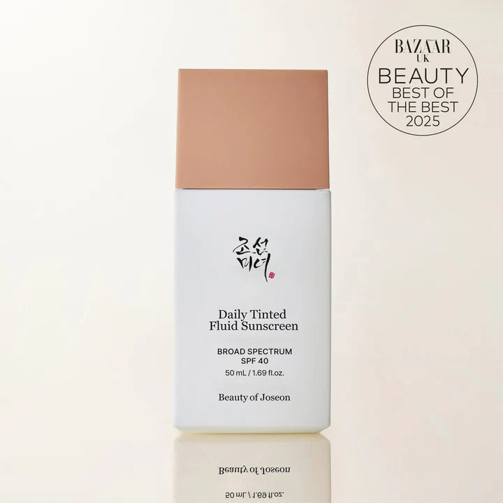 Daily Tinted Fluid Sunscreen SPF 40 — Lightweight Tint + Hydration + Shine Control