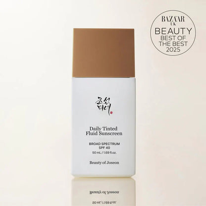 Daily Tinted Fluid Sunscreen SPF 40 — Lightweight Tint + Hydration + Shine Control