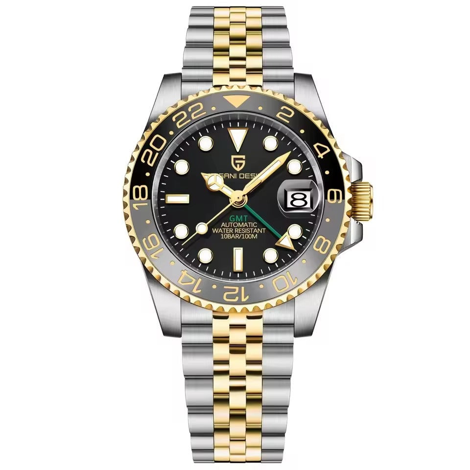 Automatic GMT Travel Watch — Built for Global Lifestyles
