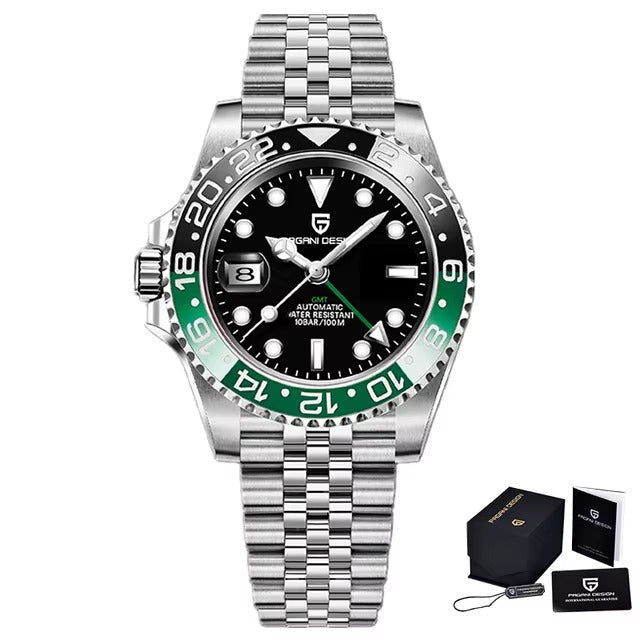 Automatic GMT Travel Watch — Built for Global Lifestyles