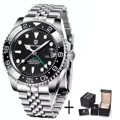 Automatic GMT Travel Watch — Built for Global Lifestyles