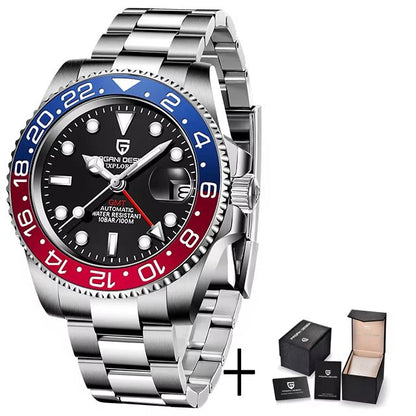 Automatic GMT Travel Watch — Built for Global Lifestyles