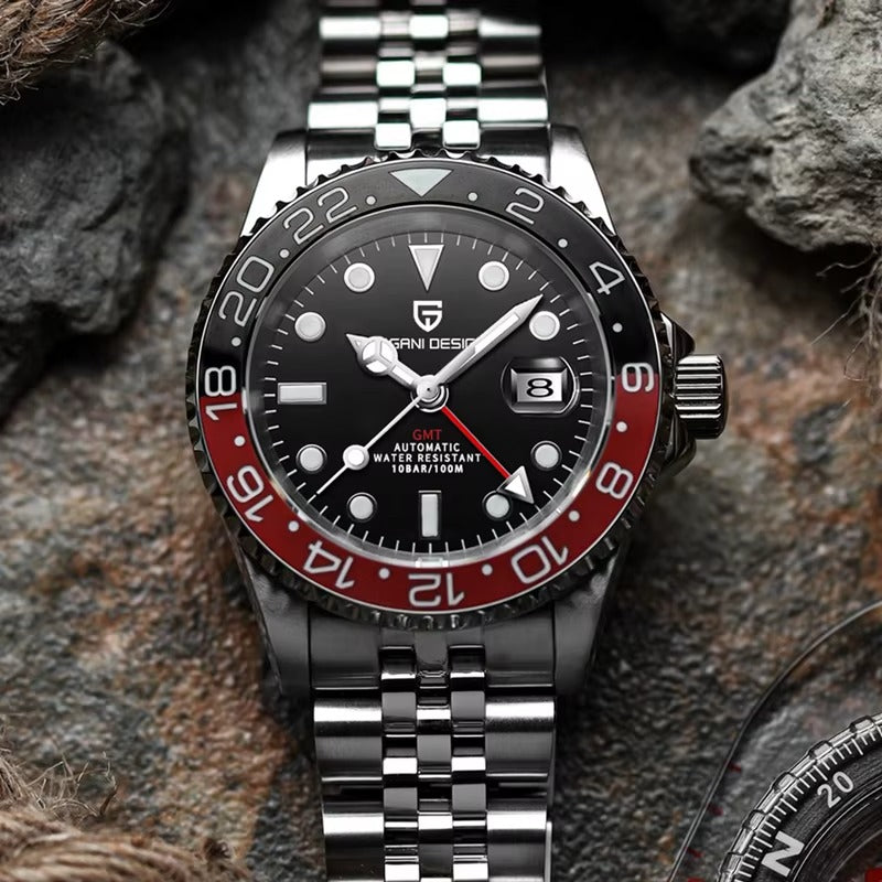 Automatic GMT Travel Watch — Built for Global Lifestyles