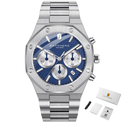 Premium Automatic Chronograph Sport Watch (42mm, Sapphire Crystal)