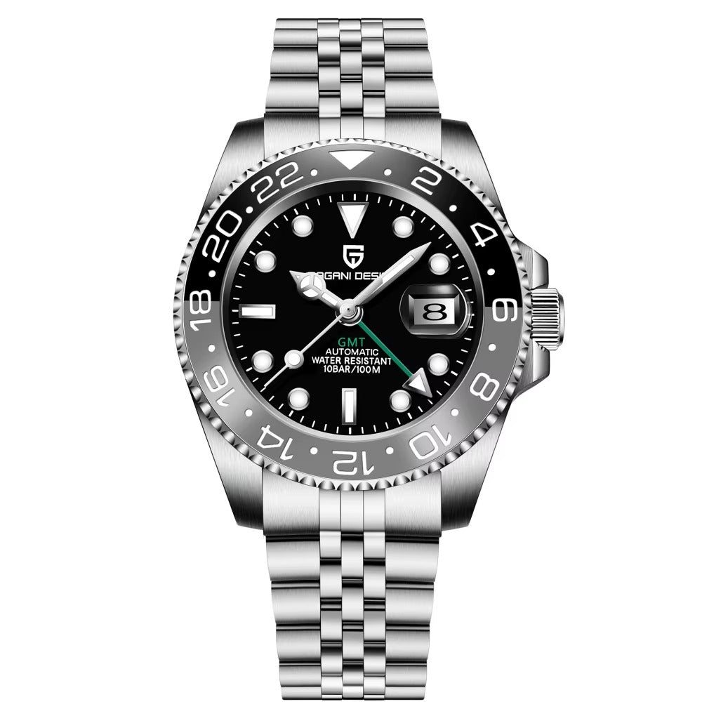Automatic GMT Travel Watch — Built for Global Lifestyles