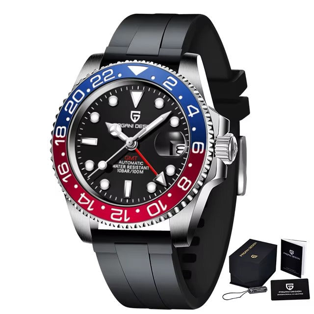 Automatic GMT Travel Watch — Built for Global Lifestyles