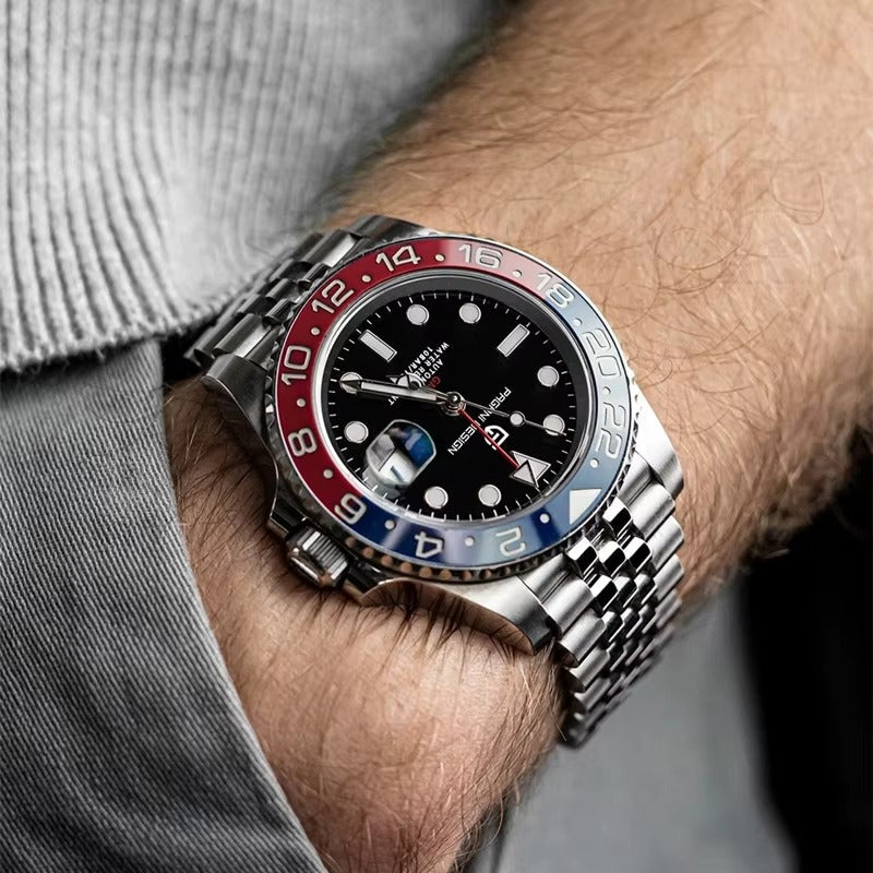 Automatic GMT Watch — Designed for Everyday Travel & Work