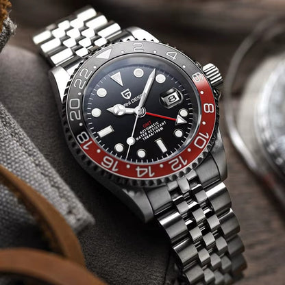 Automatic GMT Travel Watch — Built for Global Lifestyles