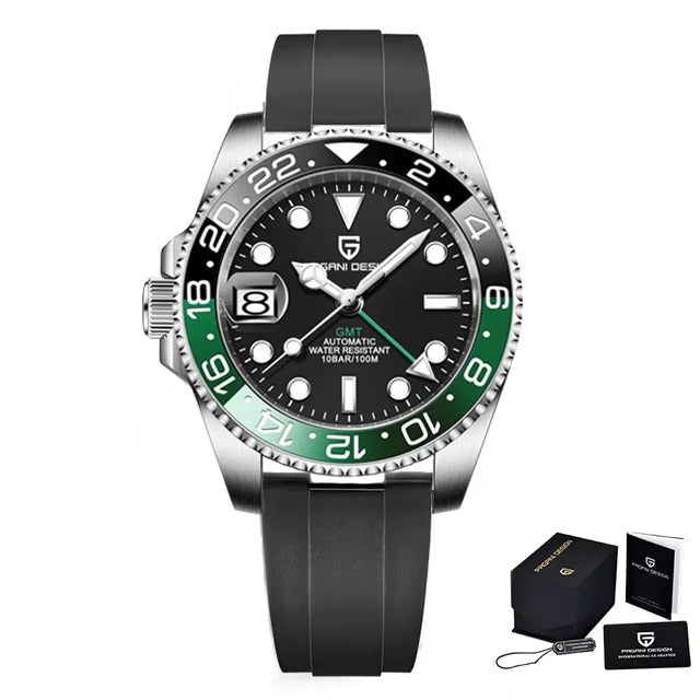 Automatic GMT Travel Watch — Built for Global Lifestyles