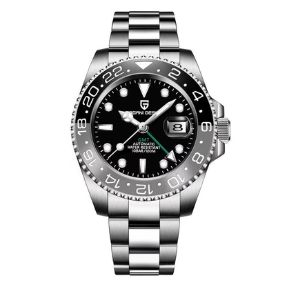 Automatic GMT Travel Watch — Built for Global Lifestyles