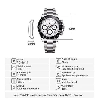Automatic NH35 DAYTONA - Style Watch (40mm, Sapphire Crystal)