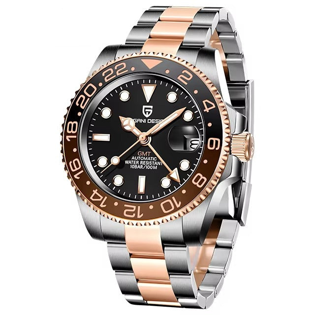 Automatic GMT Travel Watch — Built for Global Lifestyles