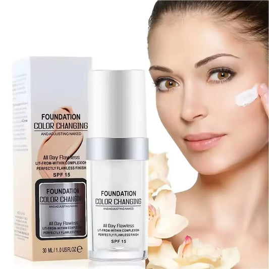 (1 + 1 Free) Magic Glow Foundation: Color-Changing