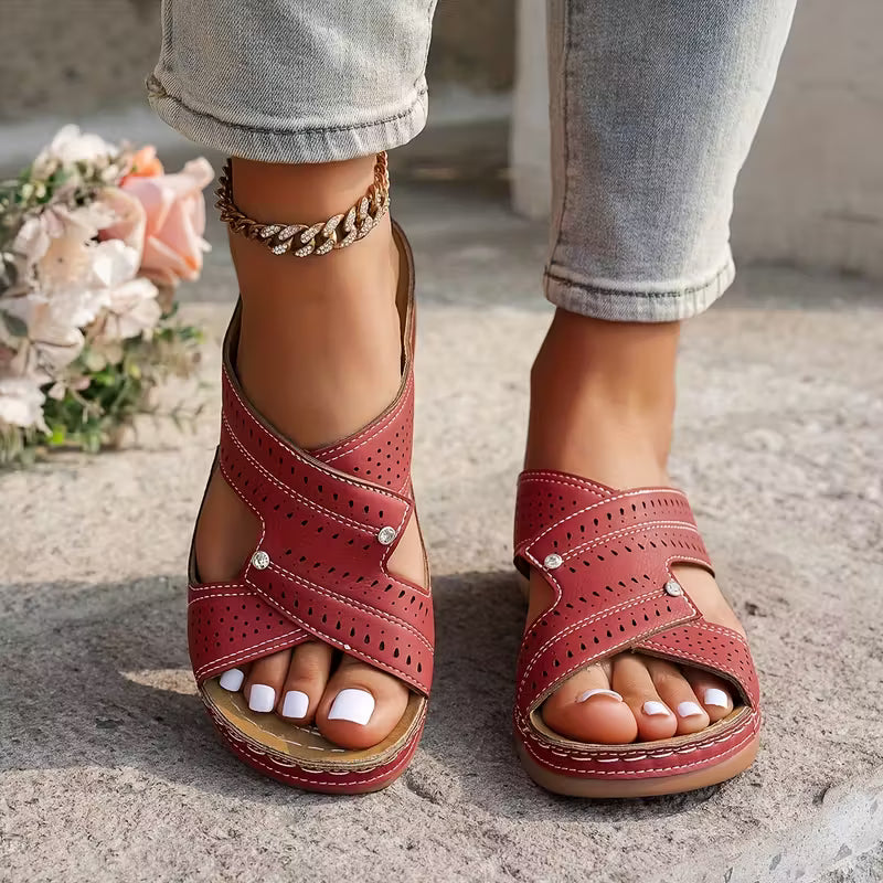 Ely™ Ultra-Comfort Wedge Sandals for Everyday Wear
