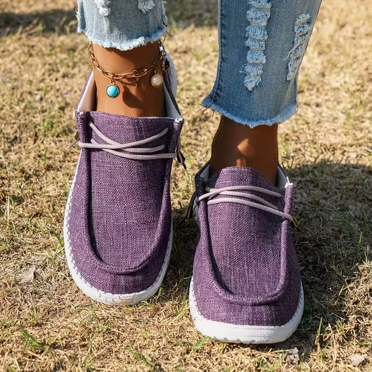 Linna Casual Shoes — Women’s Breathable Loafers with Non-Slip Sole
