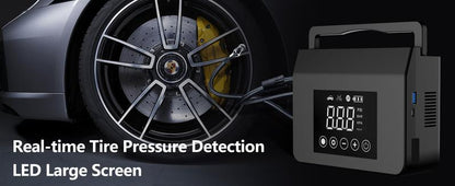 RoadRescue 4000A — Car Jump Starter + 150 PSI Tire Inflator (12V, 15,000 mAh, LED, Power Bank)