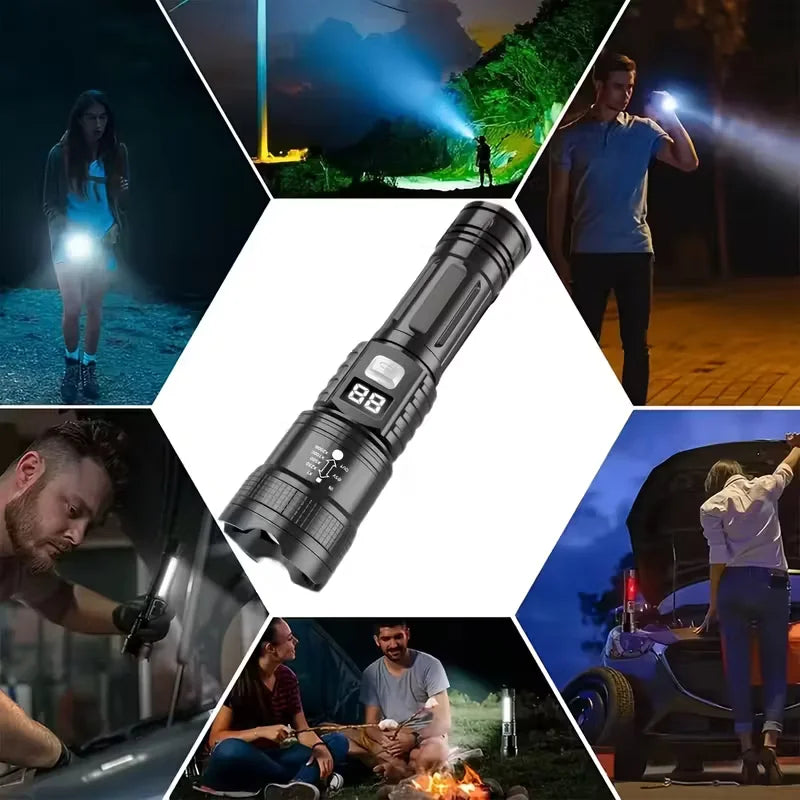 Brilliant Beam Flashlight (4 Pieces)
