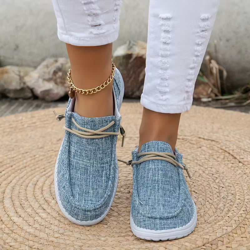 Linna Casual Shoes — Women’s Breathable Loafers with Non-Slip Sole