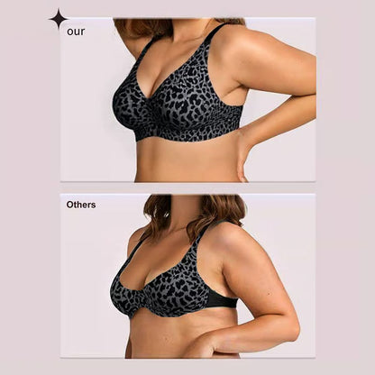 (1+1 FREE) Leopard FullCup Bra