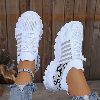 Claire Shoes — Women’s Lightweight Athletic Running Sneakers, Breathable Platform Design
