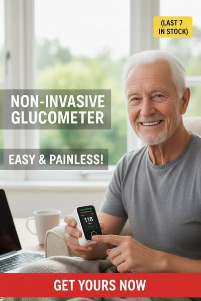 SPECIAL Non-Invasive Blood Glucose Monitor — 5-Second Readout | Bayer - 99% Accuracy 8-1