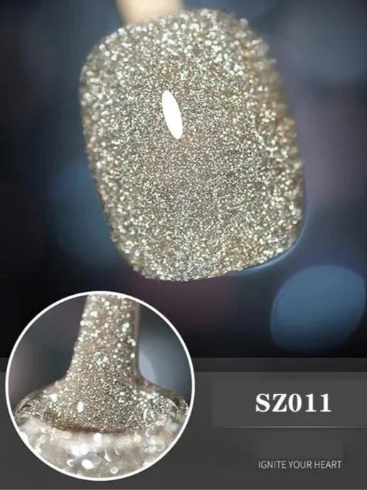 DE LUXE Sparkle & Shine Gel Polish