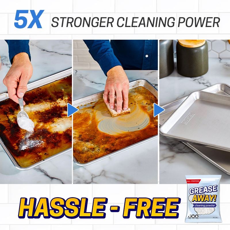 GreaseAway Powder Cleaner (10PCS)