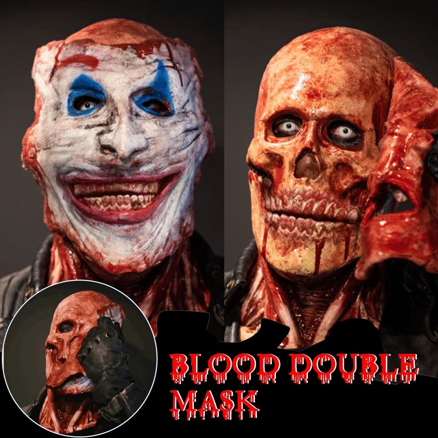 Halloween Horror Skull Latex Mask