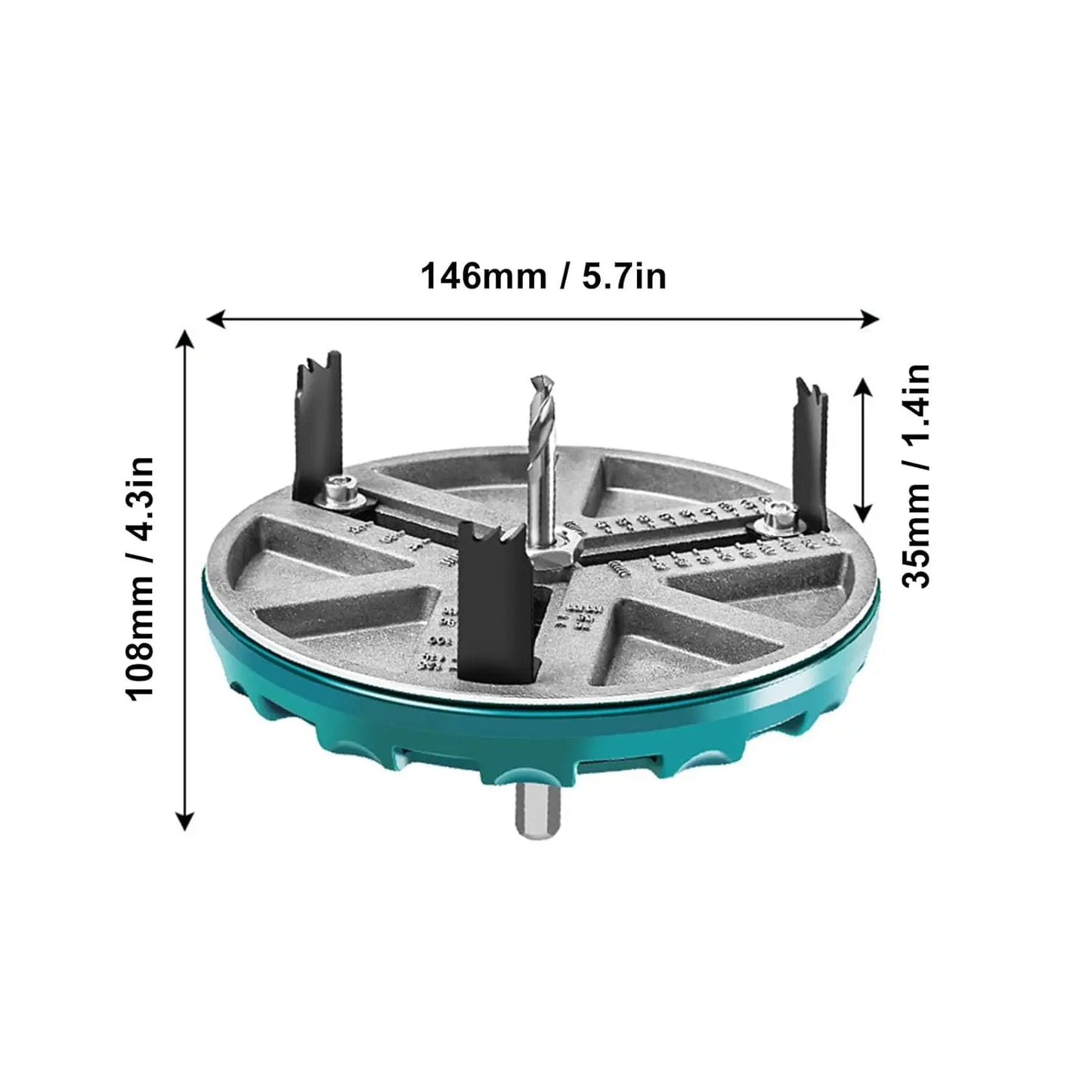 Ultimate Adjustable Hole Saw Kit