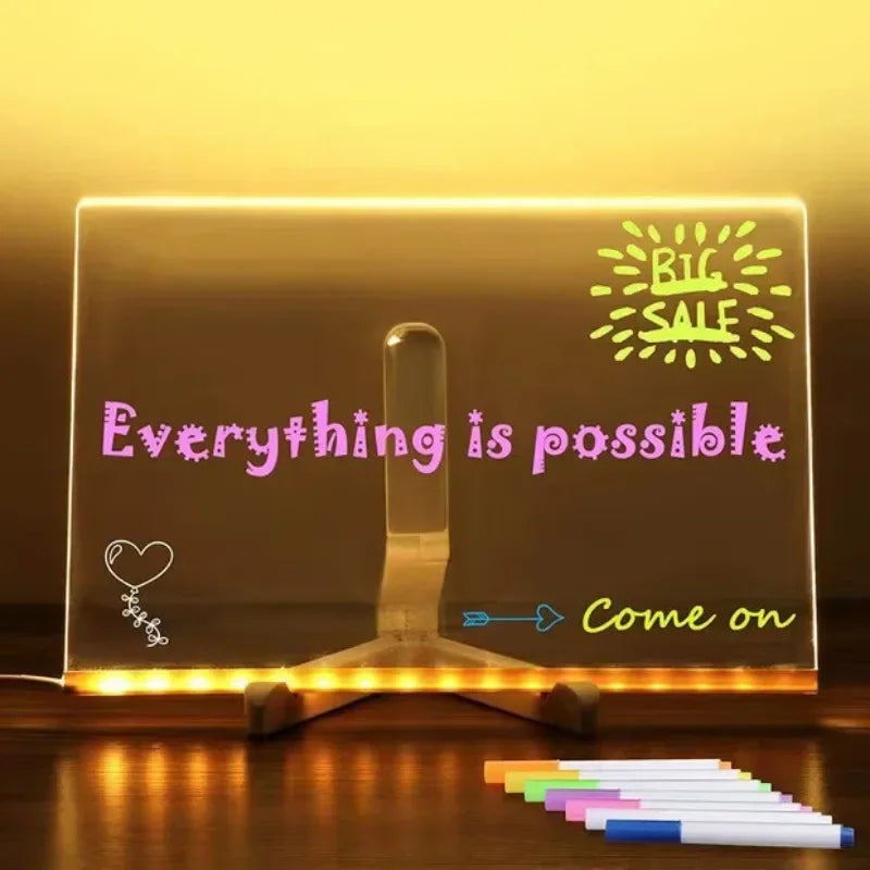 Neon Doodle Pad