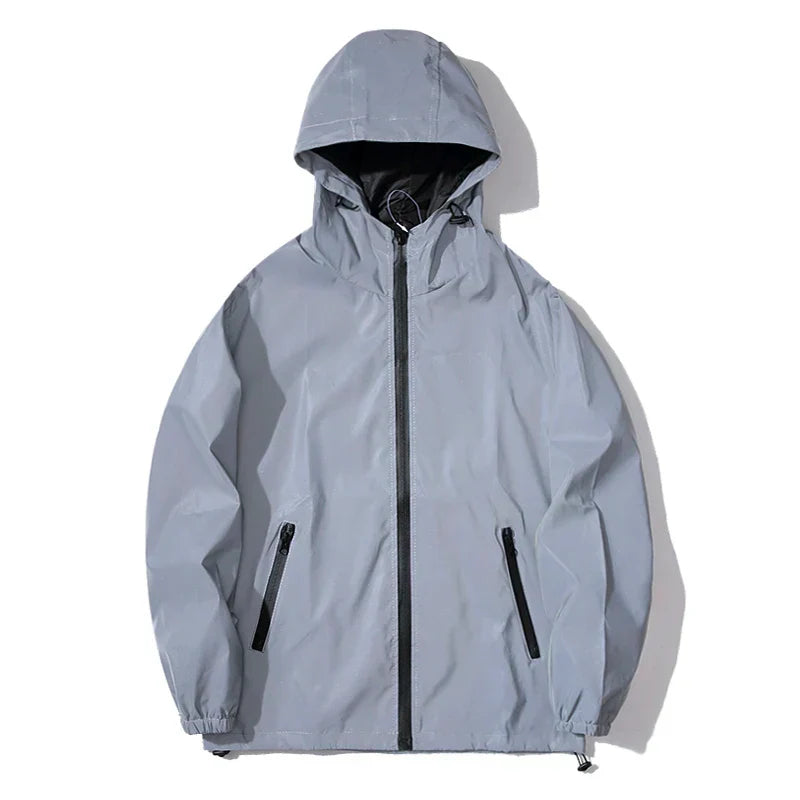 Tom - Reflective Windbreaker Jacket
