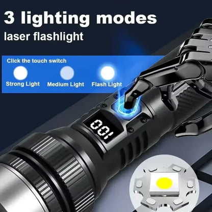 2 in 1 Flashlight Power Bank