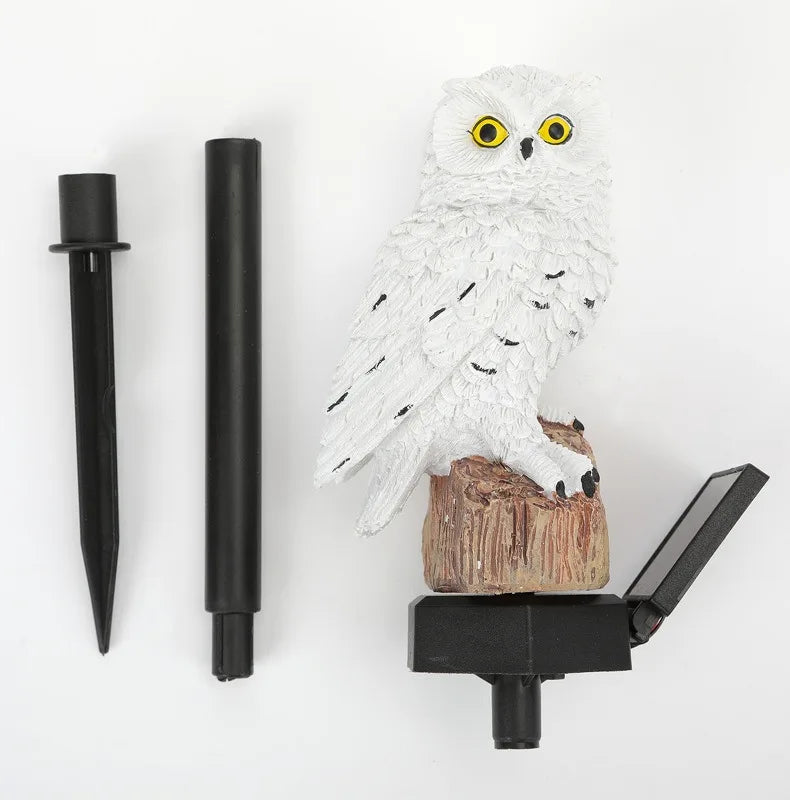 LuminOwl Solar Garden Light
