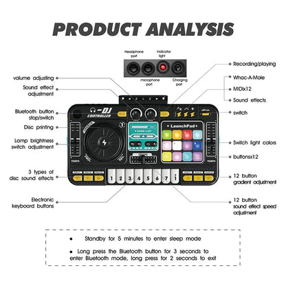 Portable Kids DJ Party
