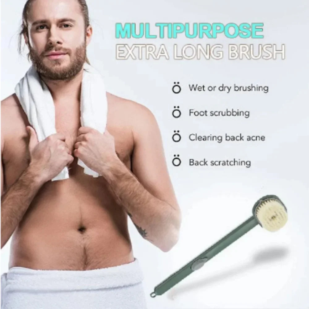 (1 + 1 Free)Ultimate ShowerBrush with Soap Dispenser